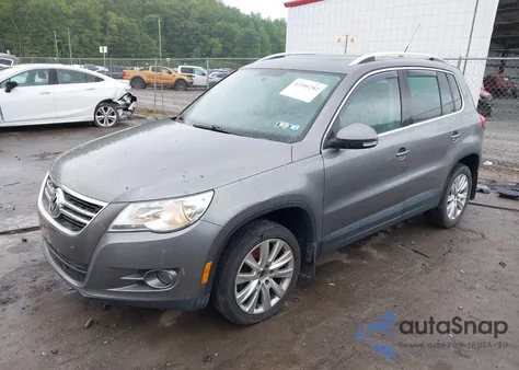 2010 Volkswagen Tiguan Se из США, поврежденный, VIN WVGBV7AX3AW511601